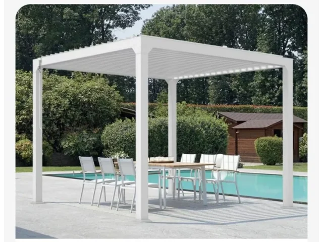 Ecopergola 3x3 in alluminio