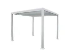 Ecopergola 3x3 in alluminio foto 2